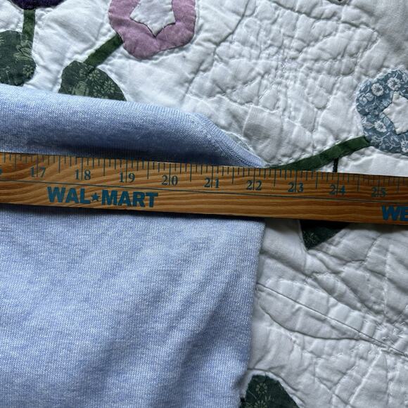 Chico's Tank Shirt Womens XL 3 Blue Basic Layer Wide Strap Summer Rayon Nylon - Picture 7 of 7